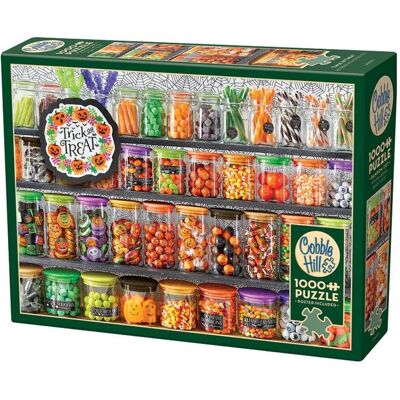 Cobble Hill Puzzle Halloween - Trick or Treat - 1000 Teile Cobble Hill Puzzle Halloween - Trick or Treat - 1000 Teile