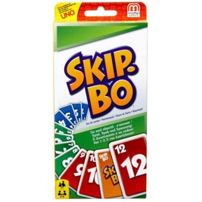 Mattel Games Skip-Bo (Multilingual, 2 - 6 Spieler) Mattel Games Skip-Bo (Multilingual, 2 - 6 Spieler)