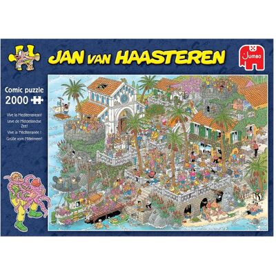 Jumbo Jan van Haasteren - Grüsse vom Mittelmeer! (2000 Teile) (2000 Teile) Jumbo Jan van Haasteren - Grüsse vom Mittelmeer! (2000 Teile) (2000 Teile)