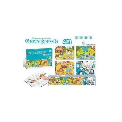 Adar 56-teiliges Malpuzzle mit Stiften (56 Teile) Adar 56-teiliges Malpuzzle mit Stiften (56 Teile)