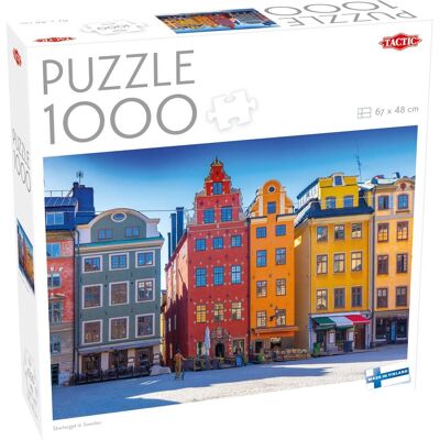 Default Tactic Puzzle Lovers Stortorget in Sweden 1000 pcs puzzle (1000 Teile) Default Tactic Puzzle Lovers Stortorget in Sweden 1000 pcs puzzle (1000 Teile)