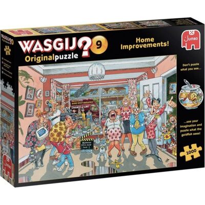 Jumbo Wasgij Original - Home Impovements #9, 1000 pc (81926) (1000 Teile) Jumbo Wasgij Original - Home Impovements #9, 1000 pc (81926) (1000 Teile)