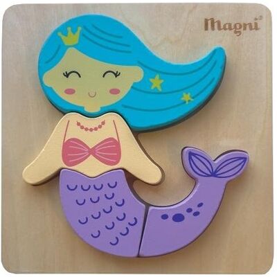 Magni Havfrue puslespil / Mermaid puzzle Magni Havfrue puslespil / Mermaid puzzle