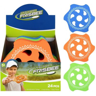 Creative Schaumstoff-Frisbee 26cm Mix3 MC on Aufsteller Creative Schaumstoff-Frisbee 26cm Mix3 MC on Aufsteller