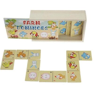 Adar Bild Domino-Wildtiere aus Holz Adar Bild Domino-Wildtiere aus Holz