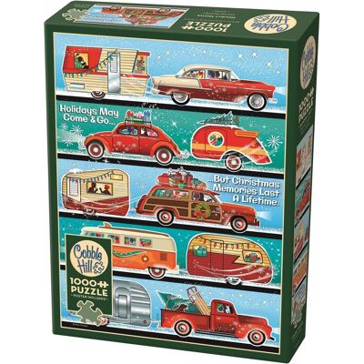 Cobble Hill Puzzle 1000 Teile Holiday Hustle - Puzzle Cobble Hill Puzzle 1000 Teile Holiday Hustle - Puzzle
