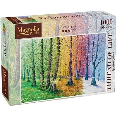 Magnolia Puzzle 1000 pieces Thread of Life (1000 Teile) Magnolia Puzzle 1000 pieces Thread of Life (1000 Teile)