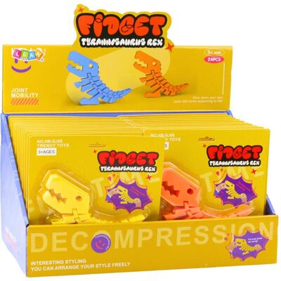 Lean Toys Lean Dinosaurier Puzzle Fidget 3D Flexibles Biegepuzzle Mix Lean Toys Lean Dinosaurier Puzzle Fidget 3D Flexibles Biegepuzzle Mix