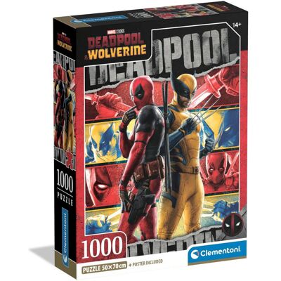 Clementoni 37050 Puzzle - Marvel Deadpool Clementoni 37050 Puzzle - Marvel Deadpool