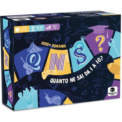 Asmodée QNS? Wie viel weisst du von 1 bis 10? (Deutsch, 2 - 16 Spieler) Asmodée QNS? Wie viel weisst du von 1 bis 10? (Deutsch, 2 - 16 Spieler)