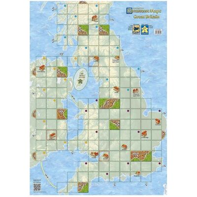 Hans im Glück Carcassonne Maps Grossbritannien (Deutsch, 2 - 5 Spieler) Hans im Glück Carcassonne Maps Grossbritannien (Deutsch, 2 - 5 Spieler)