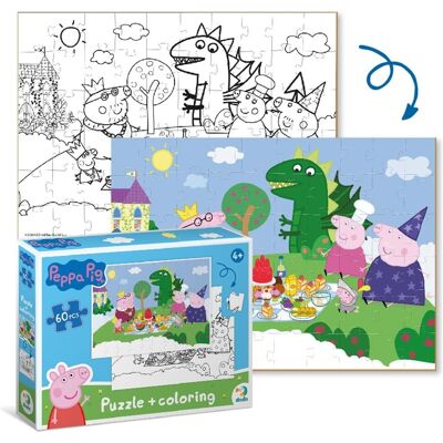 Dodo Zum Ausmalen 2in1 Peppa Pig (60 Teile) Dodo Zum Ausmalen 2in1 Peppa Pig (60 Teile)