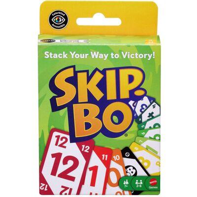 Mattel Skip-bo-Refresh-Spiel (Deutsch, 2 - 6 Spieler) Mattel Skip-bo-Refresh-Spiel (Deutsch, 2 - 6 Spieler)