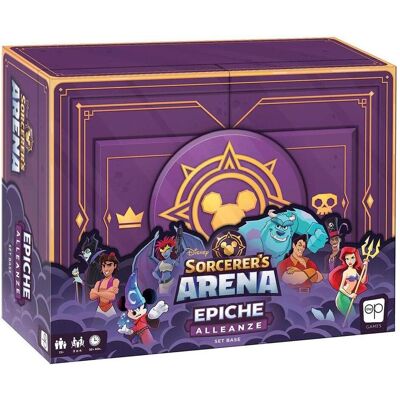 Asmodée Disney Sorcerer's Arena - Epische Allianzen (Deutsch, 2 Spieler) Asmodée Disney Sorcerer's Arena - Epische Allianzen (Deutsch, 2 Spieler)