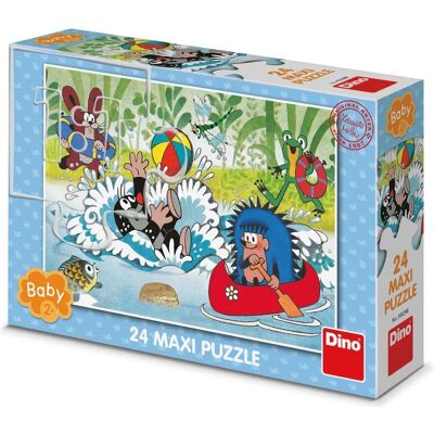 Dino Krtko Maxi Puzzle - 24 große Teile für Kinder Dino Krtko Maxi Puzzle - 24 große Teile für Kinder