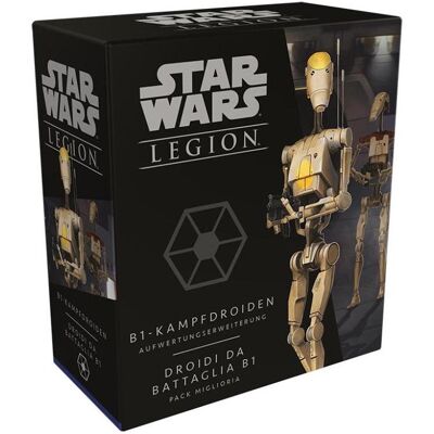 FFG FFGD4648 - B1-Kampfdroiden (Upgra: Star Wars Legion, ab 14 Jahren (Erweiterung, DE-Ausgabe) (Deutsch, 2 Spieler) FFG FFGD4648 - B1-Kampfdroiden (Upgra: Star Wars Legion, ab 14 Jahren (Erweiterung, DE-Ausgabe) (Deutsch, 2 Spieler)