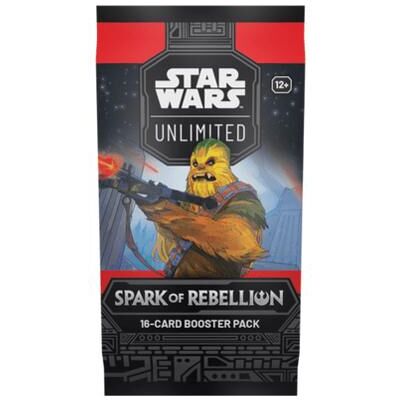 Disney Star Wars Cards Spark of Rebellion Booster 24er (Englisch, Booster Display) Disney Star Wars Cards Spark of Rebellion Booster 24er (Englisch, Booster Display)