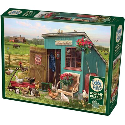 Cobble Hill Puzzle 1000 Teile Das Happy Hen House Cobble Hill Puzzle 1000 Teile Das Happy Hen House