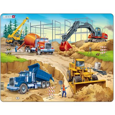 Larsen Konstruktions-Puzzle (30 Teile) Larsen Konstruktions-Puzzle (30 Teile)