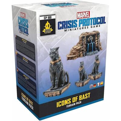 Atomic Mass Games Marvel Crisis Protocol - Icons of Bast (Ikonen von Bast) (Deutsch, 1 - 2 Spieler) Atomic Mass Games Marvel Crisis Protocol - Icons of Bast (Ikonen von Bast) (Deutsch, 1 - 2 Spieler)