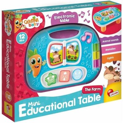 CAROTINA BABY Mini-Tisch - Tiergeräusche und Melodien - Bildungsaktivität für Kinder ab 12 Monaten CAROTINA BABY Mini-Tisch - Tiergeräusche und Melodien - Bildungsaktivität für Kinder ab 12 Monaten