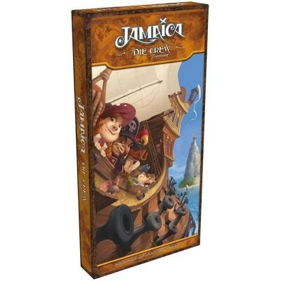 Asmodée Jamaica: Die Crew, Brettspiel, für 2-6 Spieler, ab 8 Jahren (DE-Erweiterung) (Deutsch, 2 - 6 Spieler) Asmodée Jamaica: Die Crew, Brettspiel, für 2-6 Spieler, ab 8 Jahren (DE-Erweiterung) (Deutsch, 2 - 6 Spieler)