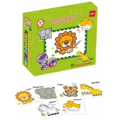 Disney Frozen MAC TOYS Einlegepuzzle Tiere + Wassermalerei Disney Frozen MAC TOYS Einlegepuzzle Tiere + Wassermalerei