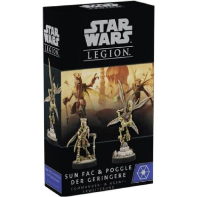 Atomic Mass Games FFGD4710 - Star Wars: Legion - Sun Fac & Poggle der Geringere, Figurenspiel, für 2 Spieler (Deutsch, 2 Spieler) Atomic Mass Games FFGD4710 - Star Wars: Legion - Sun Fac & Poggle der Geringere, Figurenspiel, für 2 Spieler (Deutsch, 2 Spieler)