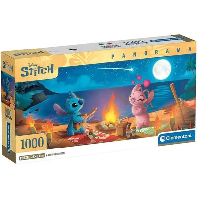 Clementoni Modell 37061 Puzzle - Disney Stitch Panorama 1000 Stück Clementoni Modell 37061 Puzzle - Disney Stitch Panorama 1000 Stück