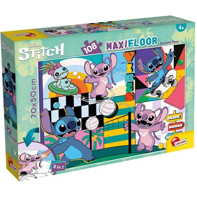 Lisciani Maxifloor 108 Stich Puzzle (108 Teile) Lisciani Maxifloor 108 Stich Puzzle (108 Teile)