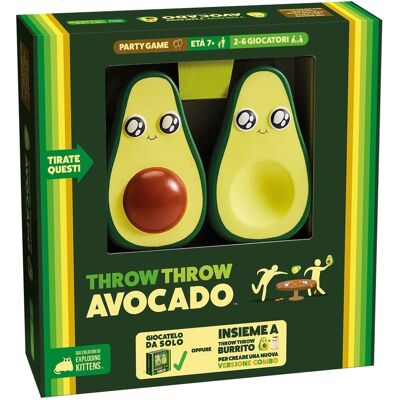 Asmodée 8626 - ASMODEE - Throw Throw Avocado (Englisch, 2 - 6 Spieler) Asmodée 8626 - ASMODEE - Throw Throw Avocado (Englisch, 2 - 6 Spieler)