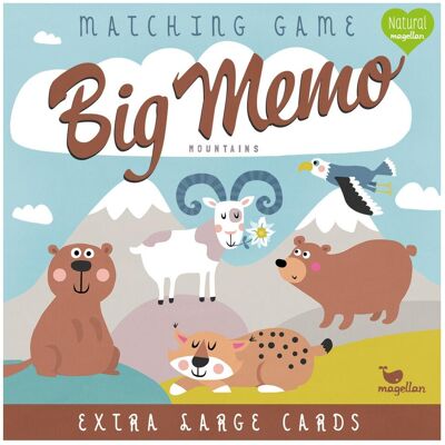 Magellan Big Memo - Berge - Gedächtnisspiel Magellan Big Memo - Berge - Gedächtnisspiel