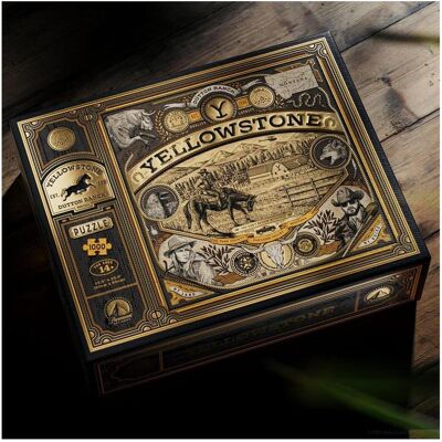 Theory11 Yellowstone Multi-Dimensionales Puzzle (1000 Teile) (1000 Teile) Theory11 Yellowstone Multi-Dimensionales Puzzle (1000 Teile) (1000 Teile)