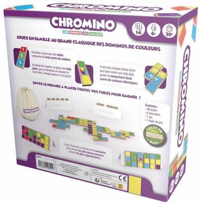 Asmodée Jeu - Chromino (Französisch, 1 - 8 Spieler) Asmodée Jeu - Chromino (Französisch, 1 - 8 Spieler)
