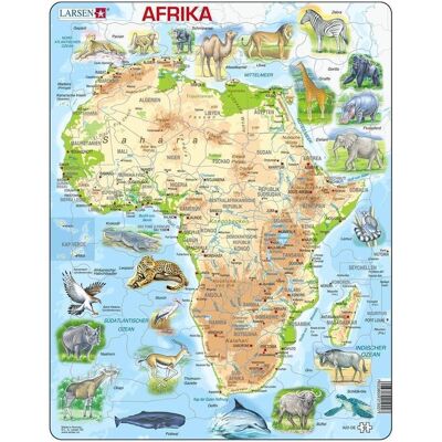 Larsen Afrika (physisch) (63 Teile) Larsen Afrika (physisch) (63 Teile)