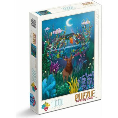 D-Toys Puzzle 1000 pieces - Demeter Brigi - Fantasy Deer (1000 Teile) D-Toys Puzzle 1000 pieces - Demeter Brigi - Fantasy Deer (1000 Teile)
