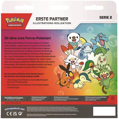 Pokémon Erste Partner Illustrations Kollektion Serie 2 (Deutsch, Box Set & Collection) Pokémon Erste Partner Illustrations Kollektion Serie 2 (Deutsch, Box Set & Collection)
