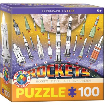 Eurographics Raumraketen-Puzzle - 100 Teile Eurographics Raumraketen-Puzzle - 100 Teile