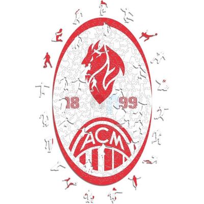 Iconic AC Milan - Retro Logo - Holz Puzzle S - Puzzle Iconic AC Milan - Retro Logo - Holz Puzzle S - Puzzle