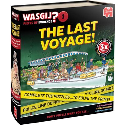 Jumbo Wasgij Pieces of Evidence - The Last Cruise (2000 Teile) Jumbo Wasgij Pieces of Evidence - The Last Cruise (2000 Teile)