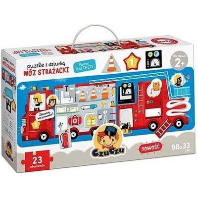 Czuczu - Feuerwehrauto Loch - 23 Teile - Puzzle Czuczu - Feuerwehrauto Loch - 23 Teile - Puzzle