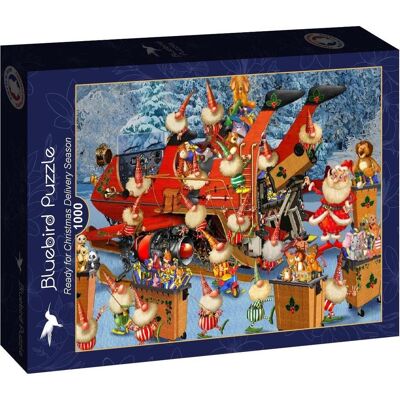 Bluebird Ready for Christmas Delivery Season (1000 Teile) Bluebird Ready for Christmas Delivery Season (1000 Teile)