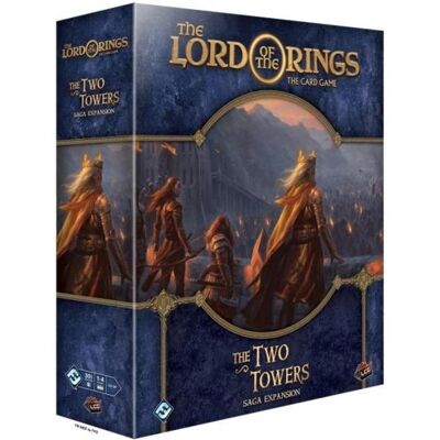 Asmodée Der Herr der Ringe LCG - Saga-Erweiterung: Die zwei Türme (Italienisch, 1 - 4 Spieler) Asmodée Der Herr der Ringe LCG - Saga-Erweiterung: Die zwei Türme (Italienisch, 1 - 4 Spieler)