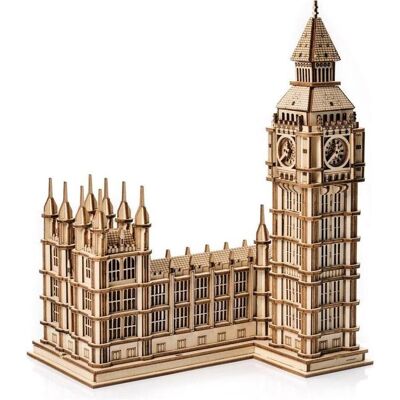 Polnische Marke Little Story Big Ben Holz 3D Puzzle - Architektur Polnische Marke Little Story Big Ben Holz 3D Puzzle - Architektur