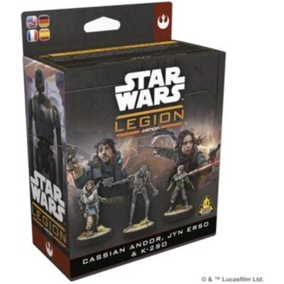 Atomic Mass Games Star Wars Legion - Cassian Andor, Jyn Erso & K-2SO DE/EN/ES/FR (Deutsch, Englisch, Französisch, Spanisch, 2 Spieler) Atomic Mass Games Star Wars Legion - Cassian Andor, Jyn Erso & K-2SO DE/EN/ES/FR (Deutsch, Englisch, Französisch, Spanisch, 2 Spieler)