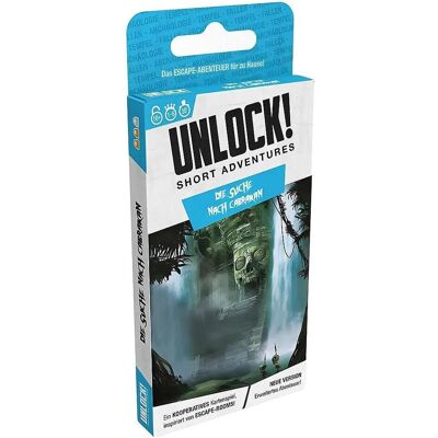 Asmodée SCOD0109 - Unlock! Short Adventures: Die Suche nach Cabrakan, Rätselspiel, für 1-6 Spieler (Deutsch, 1 - 6 Spieler) Asmodée SCOD0109 - Unlock! Short Adventures: Die Suche nach Cabrakan, Rätselspiel, für 1-6 Spieler (Deutsch, 1 - 6 Spieler)