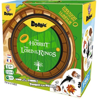 Asmodée Tischspiel Asmodee Dobble The Lord of the Rings (Französisch, Niederländisch, 2 - 8 Spieler) Asmodée Tischspiel Asmodee Dobble The Lord of the Rings (Französisch, Niederländisch, 2 - 8 Spieler)