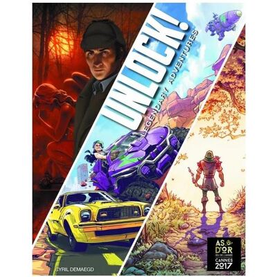 Asmodée UNLOCK 9! - Legendary Adventures (Englisch, 1 - 6 Spieler) Asmodée UNLOCK 9! - Legendary Adventures (Englisch, 1 - 6 Spieler)