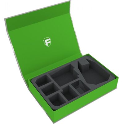 Feldherr HSMB055P07 - Magnetbox grün für Star Wars X-WING VT-49 Decimator und 5 Schiffe (Karton, Kunststoff, Schaumstoff) Feldherr HSMB055P07 - Magnetbox grün für Star Wars X-WING VT-49 Decimator und 5 Schiffe (Karton, Kunststoff, Schaumstoff)