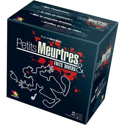 Asmodée Petits Meurtres Et Faits Divers (Französisch, 4 - 7 Spieler) Asmodée Petits Meurtres Et Faits Divers (Französisch, 4 - 7 Spieler)